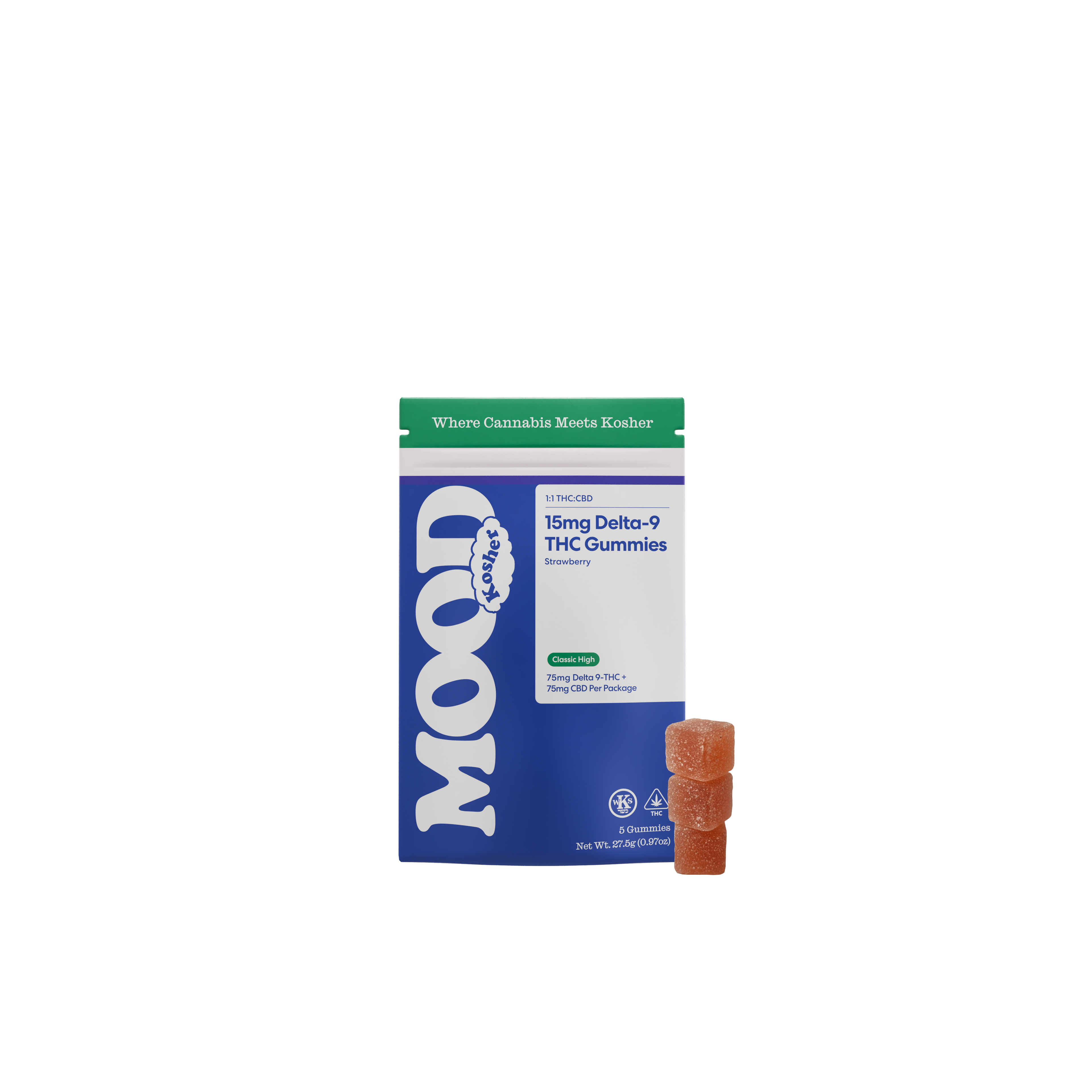 15mg Delta 9 THC Kosher